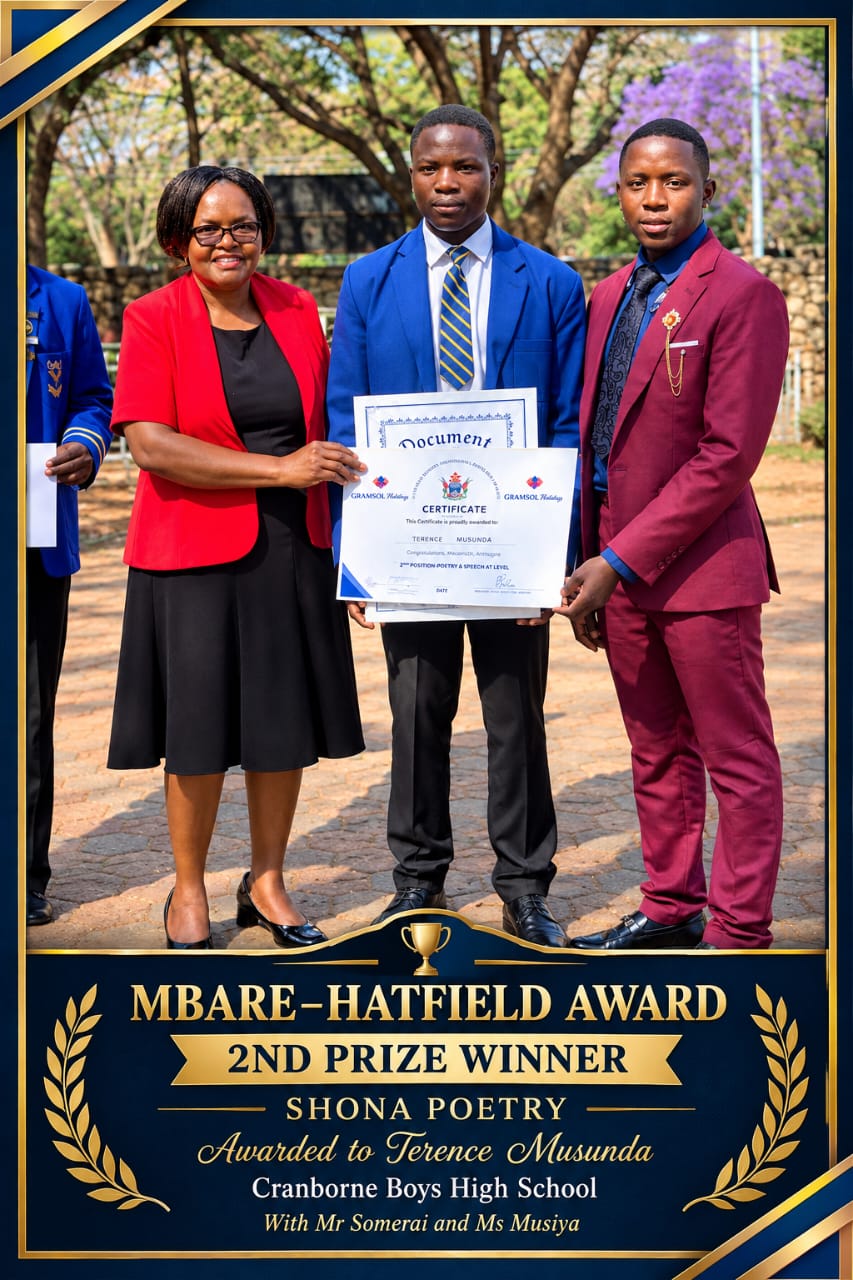 Award presentation to a student